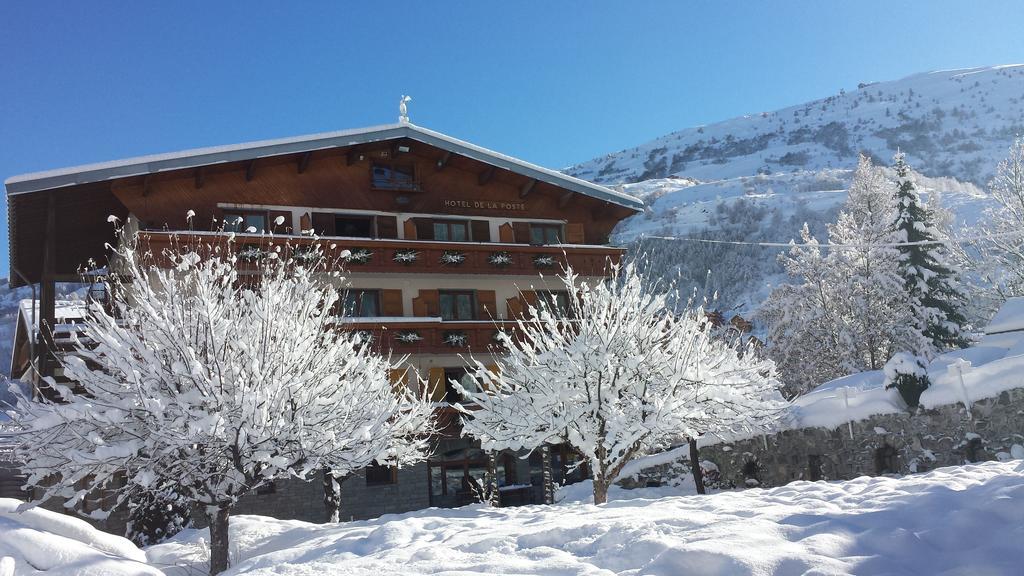 Hotel De La Poste Valloire Exteriör bild